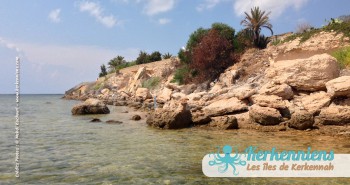 Côte de Sidi Fredj (Zone touristique) Kerkennah (Tunisie)