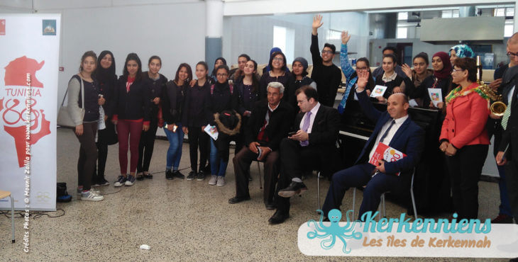 Avec Tunisia 88 : Le Lycée de Kerkennah à Remla à la fête