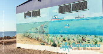 Fond marin – Street art à Kerkennah