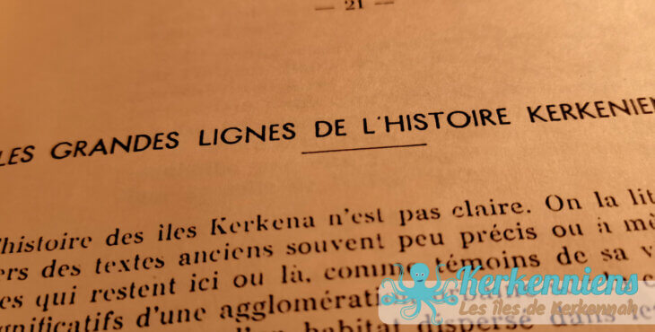 André LOUIS Les grandes lignes de l'histoire Kerkennienne