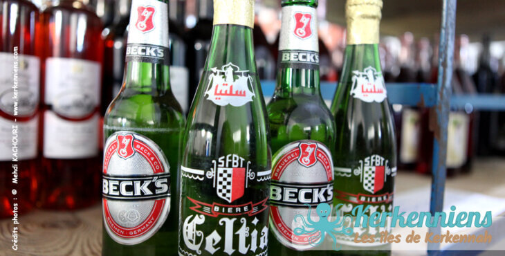 Bières Celtia & Beck's - Kriten, Point de vente d’alcool à Kerkennah
