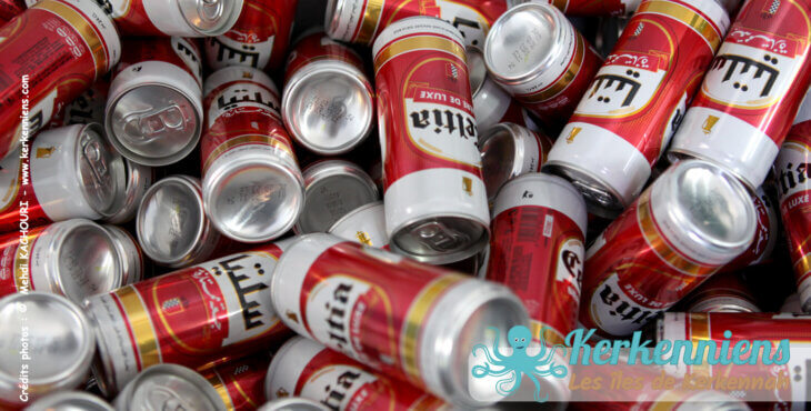 Canette Celtia Bière de Luxe Tunisienne 24 cl - Kriten, Point de vente d’alcool à Kerkennah