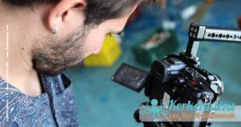 Oriol Cervera Subirats – réalisateur en train de filmer la pesée des crabes bleus