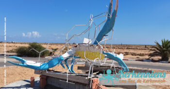 Polémiques autour de la Sculpture du Crabe Bleu à Kerkennah