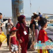 Photo 16 : Découverte du port El Attaya, préparation du départ en bateau avec le Capitaine Sami Dokch