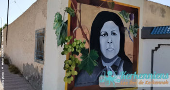 Kerkennah terrain de Street Art avec l'Artiste Mokthtar Grhab