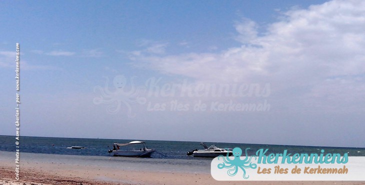 La plage du Grand Hôtel de Kerkennah Tunisie