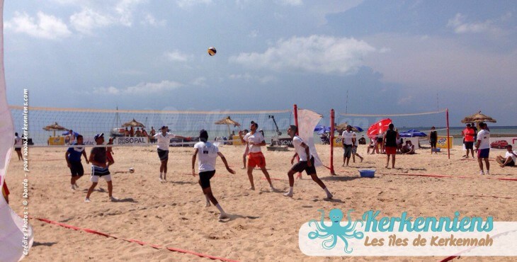 Beachball Kerkennah terre beach volley Kerkennah Happy Beach Volley Ball