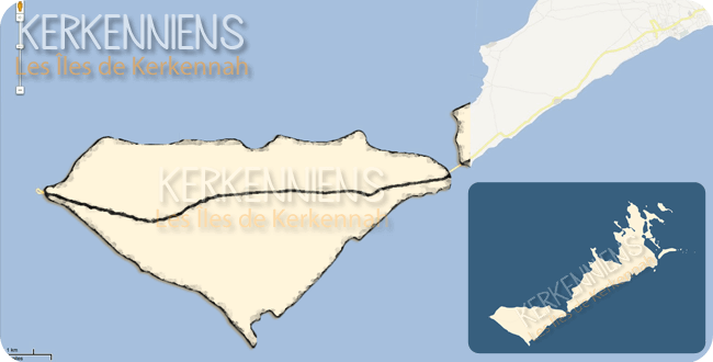 Google Maps fait disparaître île Gharbi îles Kerkennah - img 2
