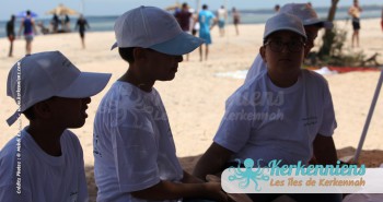 Enfants de l'Atelier de dessin Tournoi de Beach volley Association Sports et Loisirs de Kerkennah