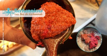 Ajouter tomate et harissa Kamounia (Kammounia) recette Tunisienne