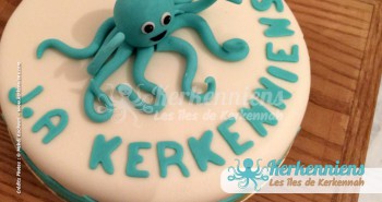 Gâteau d’anniversaire pour Kerkenniens.com 4eme année !