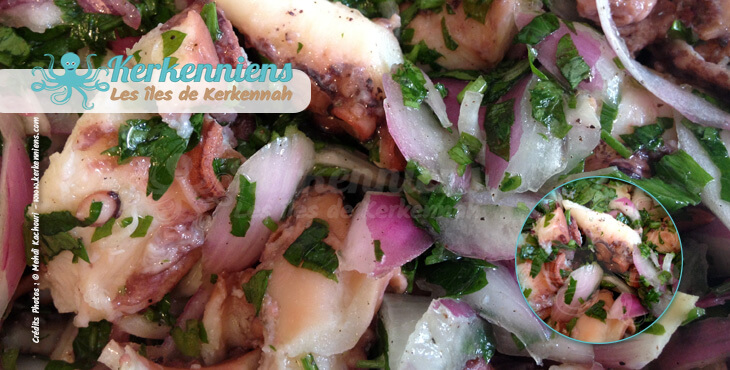 Salade de poulpe à la kerkennienne Recette de cuisine  - Photo 7
